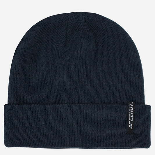 Cozy Unisex Knit Beanie - Stretchy Winter Skull Cap for Men & Women (Dark Grey)